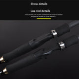 High Quality M Power Casting Rods 1.8m 2.1m 2.4m 2.7m 3.0m 3.3m 3.6m Telescopic Carbon Spinning Fishing Rod for Lure Fishing