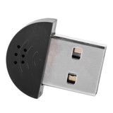 Portable USB Microphone Mini Studio Speech Microphones Recording Audio Microphone Adapter For Computer PC Dropshipping