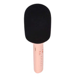 Bluetooth Karaoke Mic Multi Functional Portable Handheld Wireless Speaker Microphone with LED Light for PC Smartphone Home Party
