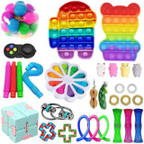 30PC Cheap Fidget Toys Anti Stress Set Strings Relief Pack Gift for Adults Children Figet Sensory Squishy Relief Antistress 2021