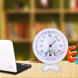 Mini Portable Accurate Durable Analog Hygrometer Mini Bell-shaped Scale Thermometer and Hygrometer for Home or Office 1 PC