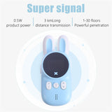 2pcs Mini Wireless Walkie Talkie Kid Two-way Radio Kids Toys Portable Play Game