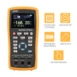 2.5-inch LCD Digital Handheld 100kHz LCR Meter LCR Multimeter Tester for Inductance Capacitance Resistance Measuring 0.6 Vrms