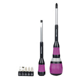 Ratchet Screwdriver Set 7 In 1 Replaceable Magnetic Bits Cross Slotted Head Screwdriver with bits Repair  Hand Tools