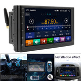 7" Car Stereo Player FM Radio MP5/MP3 Player Android 10.1 Resolution 1024x600 Car Stereo Receiver Car Radio Video Player