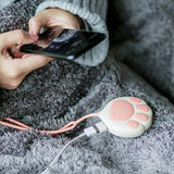 D0AD Cartoon Winter Mini Hand Warmer Portable USB Rechargeable Obile Power Charging Multifunctional And Easy To Tharge