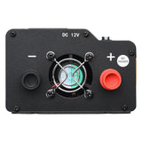 Car inverter 12v24v4000w LED colorful atmosphere light 4USB charging converter charger