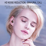 Y50 TWS Wireless Headphones BT 5.0 Noise Cancelling Headset Stereo Sound Music In-ear Earbuds For Android IOS Smart Phone