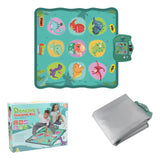 Children's Dance Mat Music Play Mat With 3 Challenge Levels Christmas Birthday Gifts Toys For Girls Age 3 4 5 6