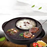 Krf042531 Double Happiness Pot Roasting One Electric Cooker Non-stick Hot Pot Smoke Free Washable Electric Pot