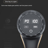 Fascia Gun Intelligent Silent Sports Fitness Muscle Massager LCD Screen Fascia Meter