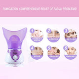 Steaming Face Steaming Face Deep Cleansing Machine Facial Thermal Sprayer Sprayer Hydrating Spray Purple