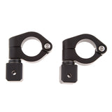 Matte Black LED Light Bar Mounting Bracket Kit Light Bar Clamp Mounting Kit  Suitable for Motorcycle Handlebars Crash Bars