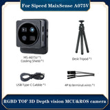 Host(Including Radiator) With Tripod For Sipeed Maixsense A075V Cortex A7 128MB RAM+128MB ROM RGBD TOF 3D Depth Vision MCU&amp;ROS