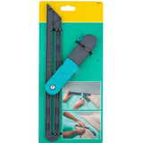 Square Wooden Bevel Sliding T Bevel Adjustable Bevel Gauge Tri Square Sliding Wooden Marking Gauge Protractor