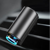 Electric Auto Air Diffuser Aroma Car Air Vent Humidifier Mist Grain Oil Aromatherapy Car Air Freshener Perfume Fragrance