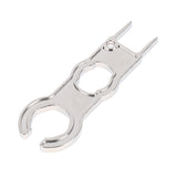 10pcs Metal Mc4 Connector Tool Wrench Wrench Component Pv Connector Cap Special Wrench Installation Tool Diy Solar Suit