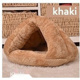 Home Basket Pet Bed Super Soft Dog Washable Plush Dog Kennel Deep Sleep Cat Litter Mat House Sofa Suits For Dog Chihuahua Cats