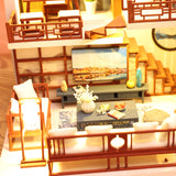 Traditional DIY Dollhouse  diy dollhouse miniature Chinese style handmade creative doll house Chic style  dollhouse gifts