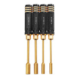 4pcs 4.0/5.5/7.0/8.0mm Hexagonal Titanium Screwdriver Tool Set For RC Model