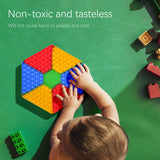 Checkerboard Silicone Push Bubble Fingertip Toys Anti-Stress Set Stress Reliever Squeeze Crafts For Adults Children