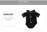 Dog home tea cup dog small dog teddy bear knitted clothes summer wear pet pajamas dog clothes for small dogs  puppy