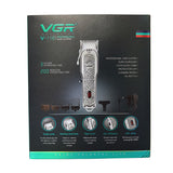 Full metal professional barber hair clipper electric beard hair trimmer for men rechargeable hair cutting machine haircut
