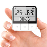 Mini Portable WiFi Smart Temperature Humidity Sensor Meter Hygrometer Thermometer Monitor White Motion Detectors 13*8.5*2cm
