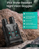 BOBLOV Night Vison Binoculars Night Vision Googles 1080P 400-800M Full Dark 8XDigital Night Vision Scope Hunting