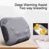 Massage Pillow Intelligent Pain Relief Multi Function Electric Body Massage Pillow Neck Massager Pillow US Plug 100‑240V