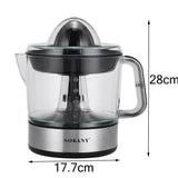 700ml 45W Household portable Juicer Electric Orange Lemon Fruit Squeezer Extractor Electric Juicer Extractor Fruit Press Machine