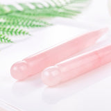 Natural Jade Points Pen Handmade Face Point Massage Tool SPA Therapy Jade Stone Scraping Stick Massager