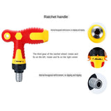 Ratchet T-Shaped Telescopic Multi-Function Screwdriver Set Household  Manual Repair Tool