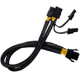 10Pcs 6-Pin to Dual 8-Pin Power Cable PCIe PCI-E 6-Pin to Dual 8-Pin Graphics Card Splitter Suitable for BTC ETH Miners
