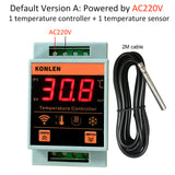 Top Tuya Smart Life WIFI Temperature Sensor Heating Boiler Cool Controller Remote Switch Thermometer Thermostat Alarm App