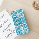 New 20cm Pencil Case Push Bubble Toy Autism Pop Its Stress Reliever Toys Children Learning Pencil Case Anti-stress Fidget Toys