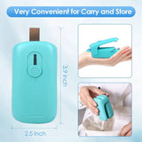 Bag Sealer Mini,2 In 1 Heat Sealer &amp; Cutter Portable Bag Sealer Machine Food Saver For Plastic Bags Storage Snack
