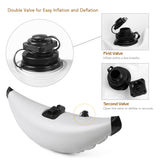 Kayak PVC Inflatable Outrigger Float with Sidekick Arms Rod Kayak Boat Fishing Standing Float Stabilizer System Kit