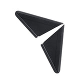 2 Pieces Mirror Flag Applique 1AN68Rxfab for Town Country 2008-2016