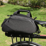 Dropship-Multi Bicycle Rear Seat Bag Cycling Bike Rack Bag Rear Trunk Pannier Backseat Bag Riding Equipment for Expansion Travel