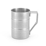350ml Stainless Steel Camping Cup with Handle Outdoor Cup Mug for Hiking Backpacking Fishing