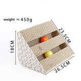 Multifunctional Toys Home Protecting Furniture Cat Scratch Cardboard Reversible Corrugated Paper Gift Interactive Portable Pad