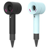 2x Hair Dryer Case Cover for Dyson Soft Silicone Gel for Supersonic Hair Dryer Black & Blue