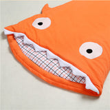 7 Colors Cute Baby Sleeping Bag Shark Sleeping Bag Cartoon Anti-kick Is Autumn And Winter Baby Out Of Hugs Warm Infant Swaddle