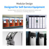1D USB Wired Embedded Box Bar Code Scanner Barcode Scanner Self-Induction 1D Bar Code Reader Scanner for Supermarket Bookstore