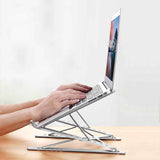 New LH-014 aluminum alloy portable portable stand, foldable iPad stand, laptop stand, double-layer folding design