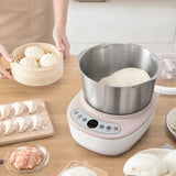220V Household 5L Electric Dough Mixer Machine Automatic Fermenting &amp; Mixing Machine Multifunction Food Mixer EU/AU/UK/US Plug