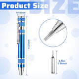 8Pcs Pen Screwdriver Multitool Pen Style Precision Screwdriver Pen Style 8 In 1 Magnetic Pocket Screwdriver For Home