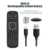 G7V Pro Remote Control Voice Wireless Flying Mouse & Keyboard Multi-Function Led Backlight USB2.4G Infrared Learning