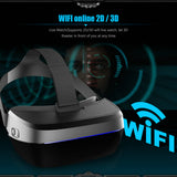 MEAFO VR Box 3.0 Pro Glasses HMD-518S WIFI Andriod 4.4 3D Video Movie Game Glasses Theater 1280P 80" Wide Screen Private 8G ROM